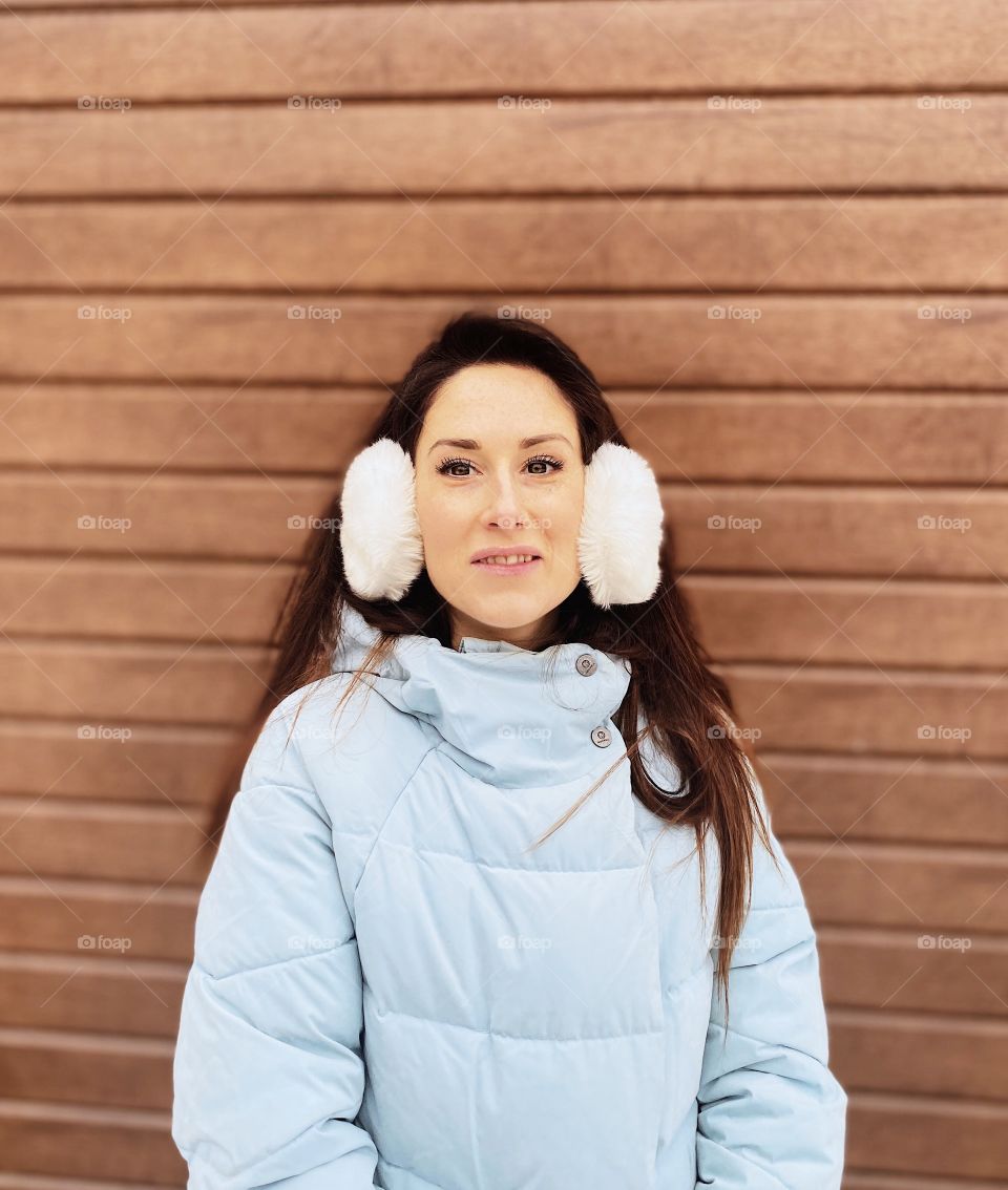 Outdoors girl portrait