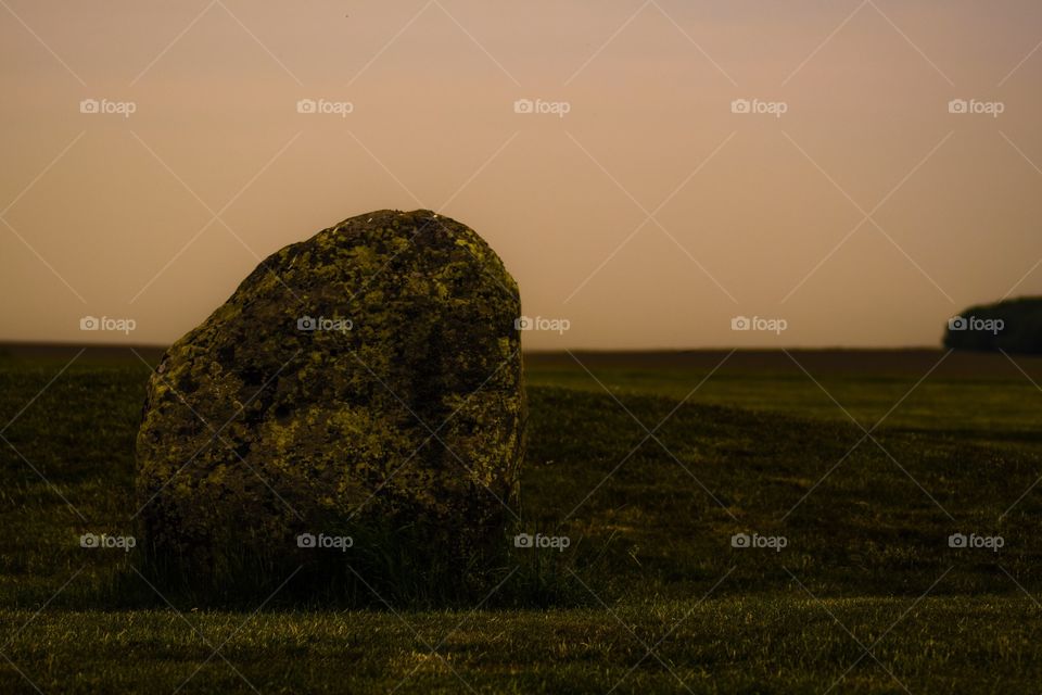 Lonely Rock at Stonehenge 
