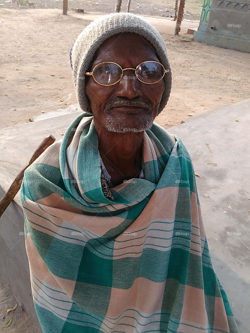 indian traditional old man