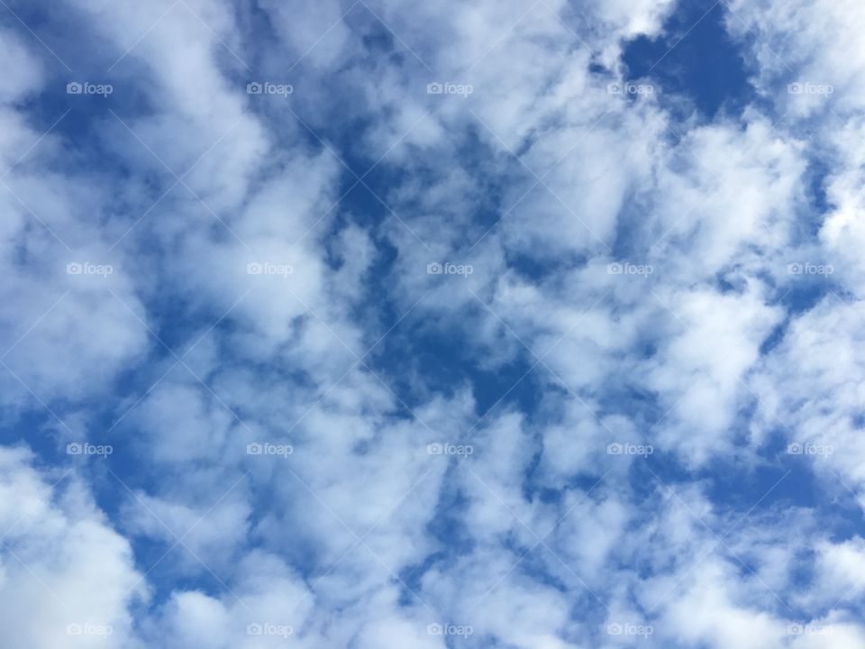 Interesting clouds in the sky.