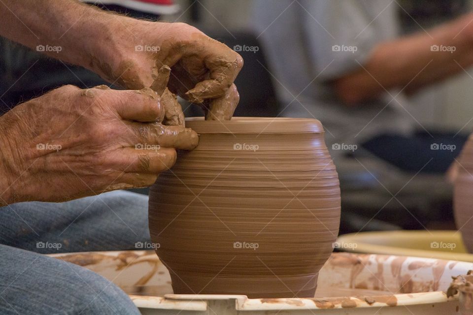 Making Pottery