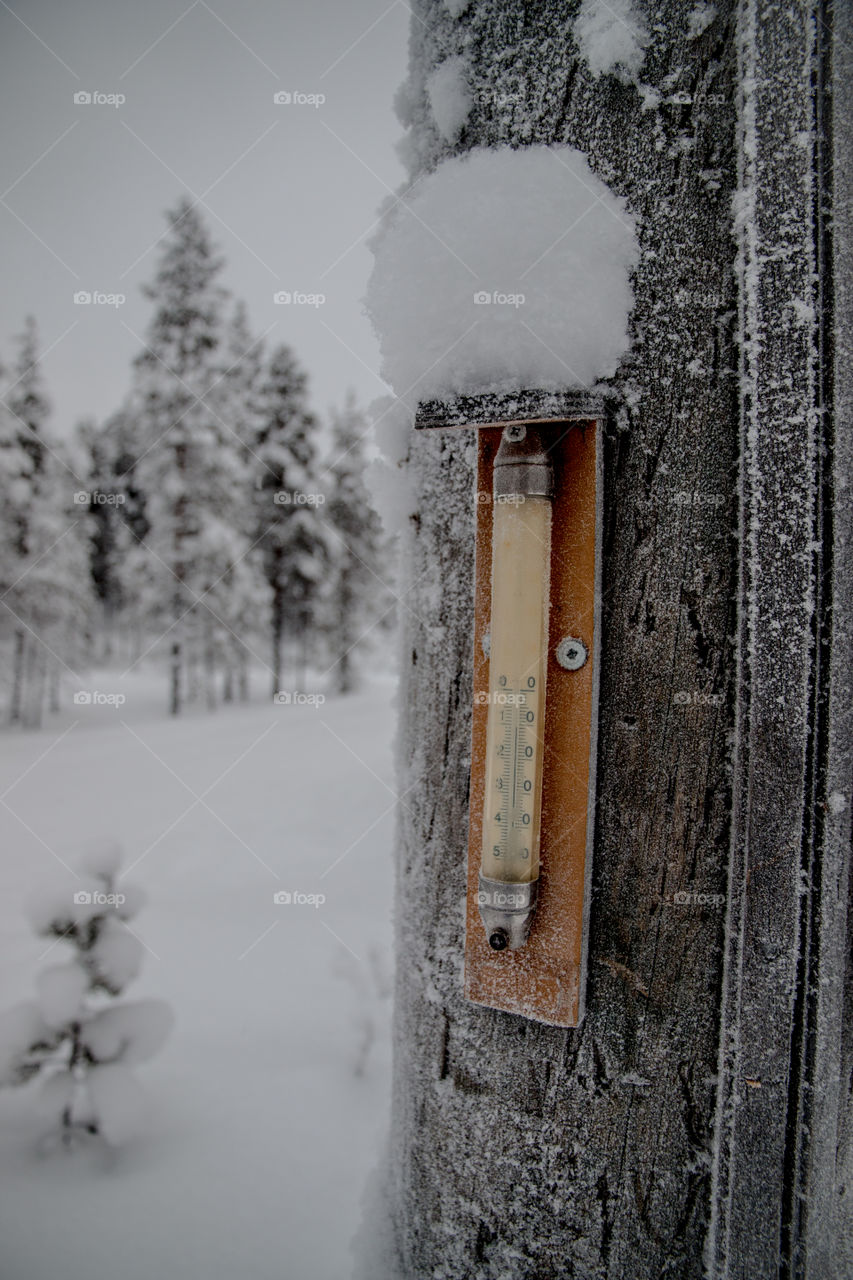 winter in Finnish Lapland