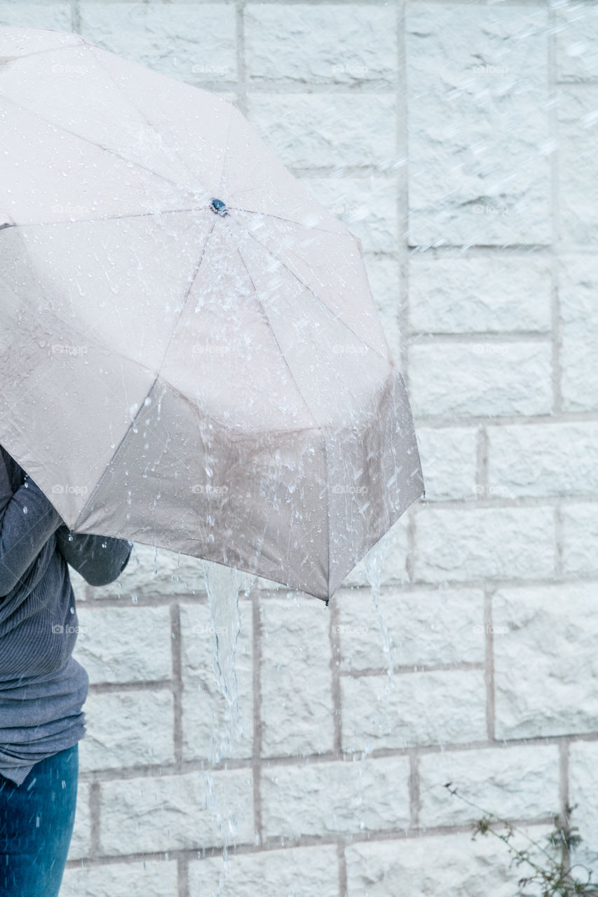 Wall, Cement, Expression, Concrete, Rain