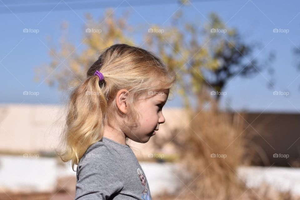 Blonde hair toddler 