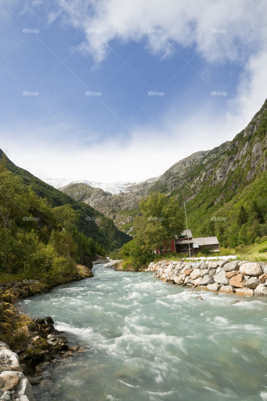 Folgefonna, the 3rd largest glacier in Norway.