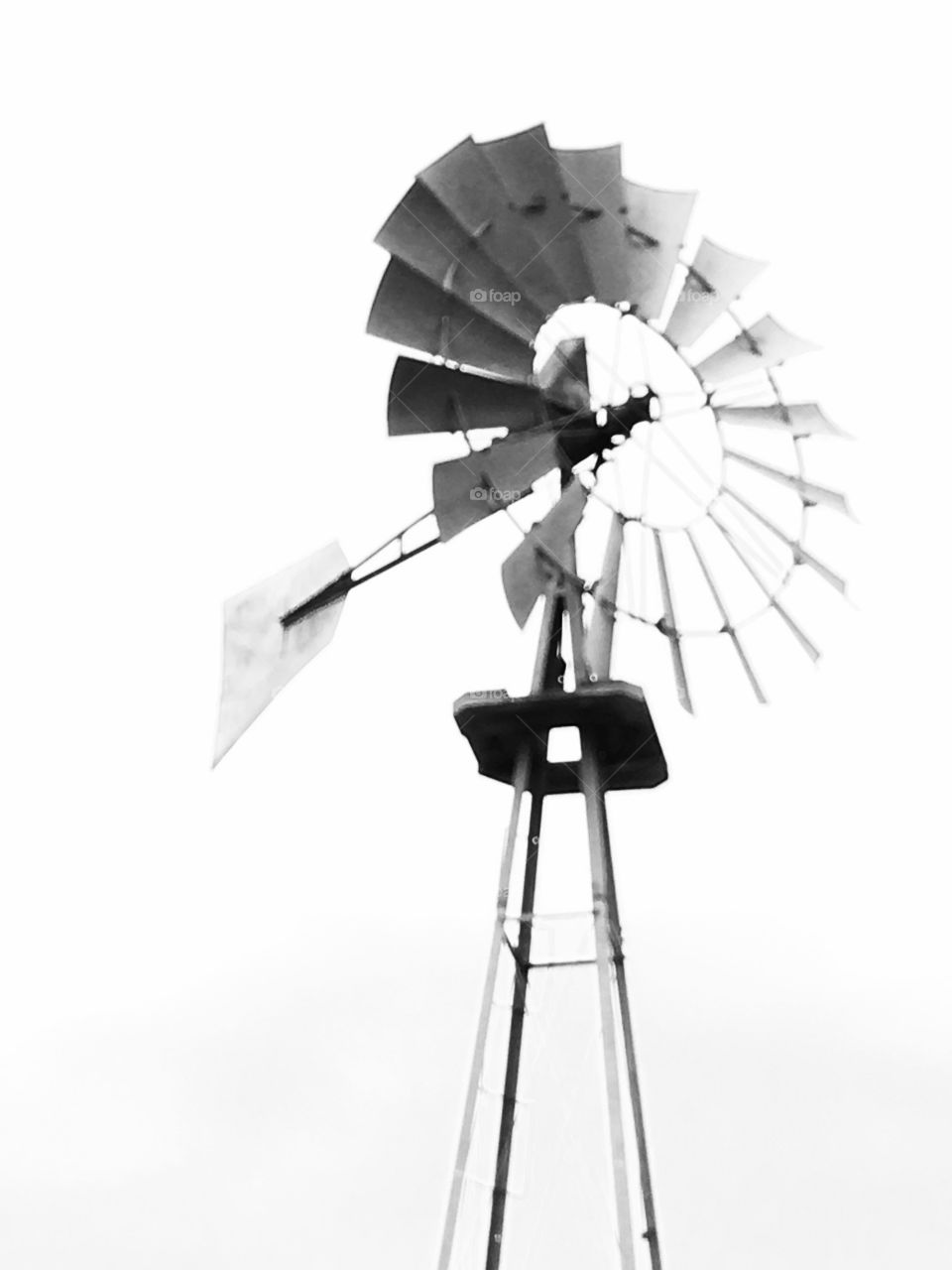 Windmill in Texas. 
