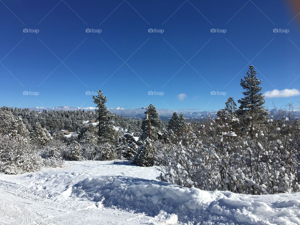Colorado winter views. 