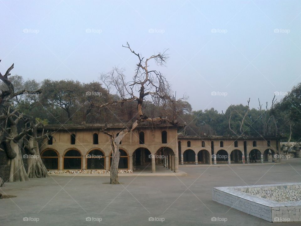 Rock Garden Chandigarh, is a sculpture garden made from waste material- A best tourist spot. Founded by NEK CHAND.