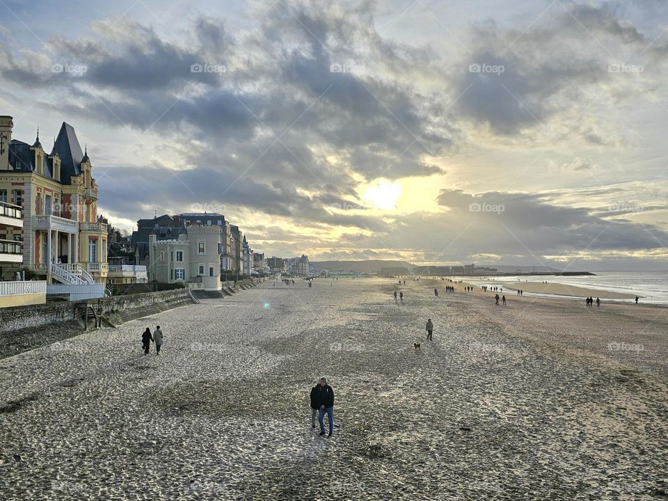 plage de Trouville-sur-Mer