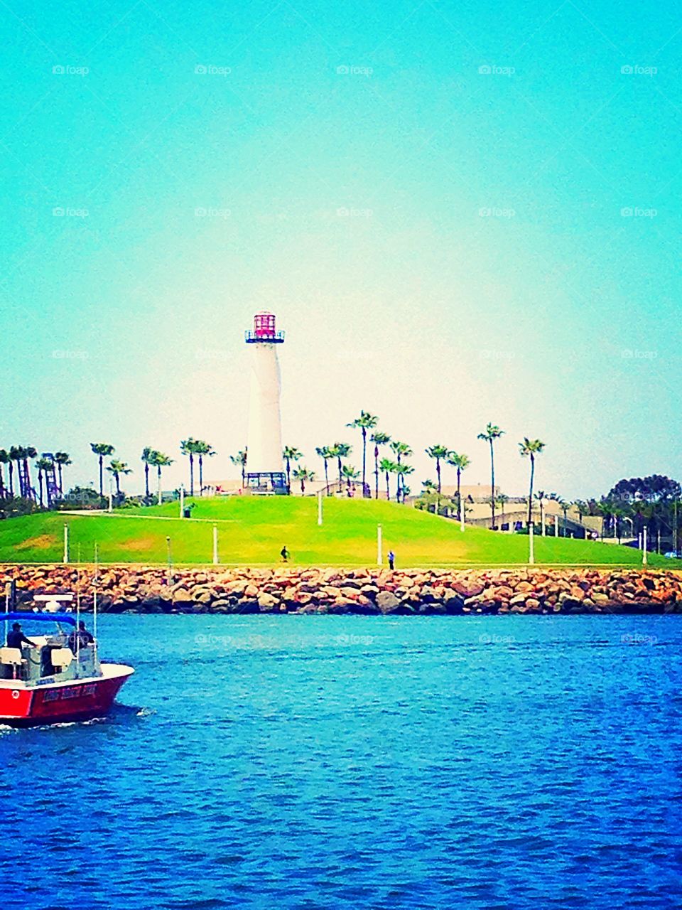 Long Beach, California lighthouse 