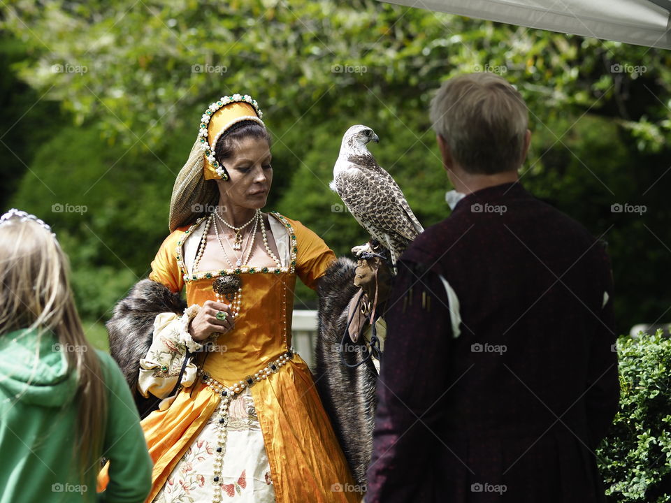 Castle. Medieval festival 