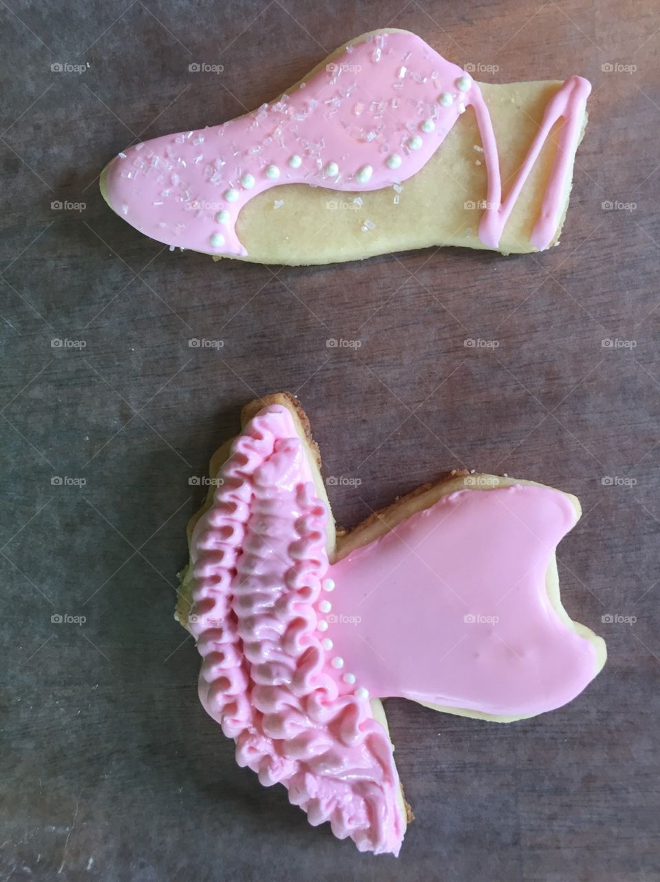 Ballet sugar cookies
