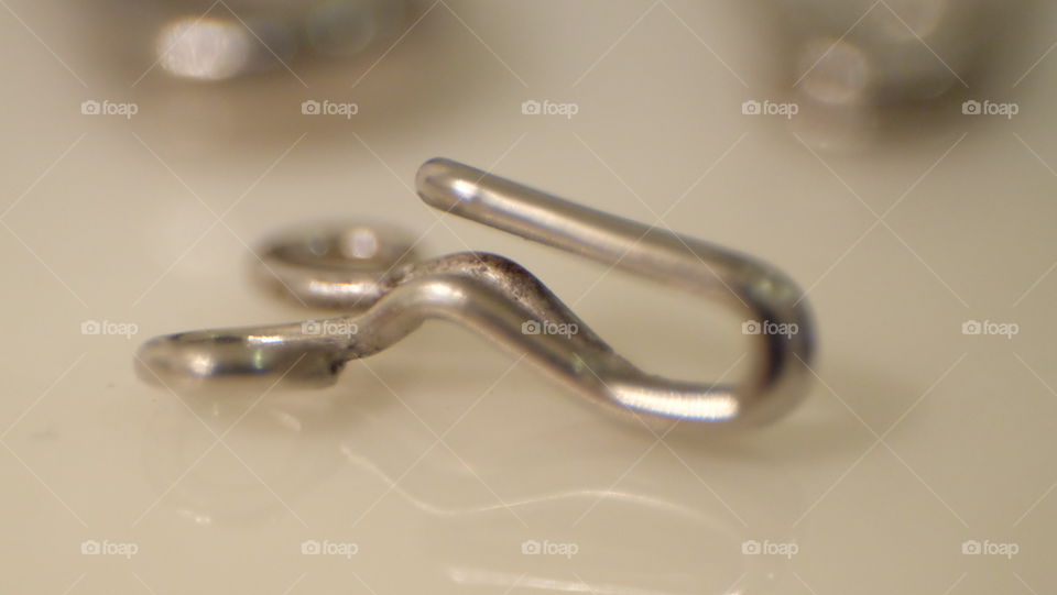 Clothing metal hook