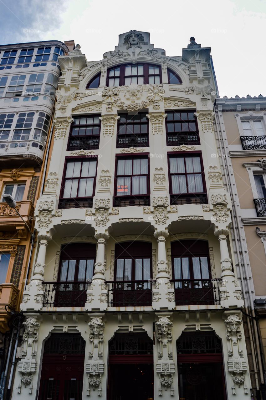 Casa Arambillet. Casa Arambillet, Plaza de Lugo 13 (A Coruña - Spain)