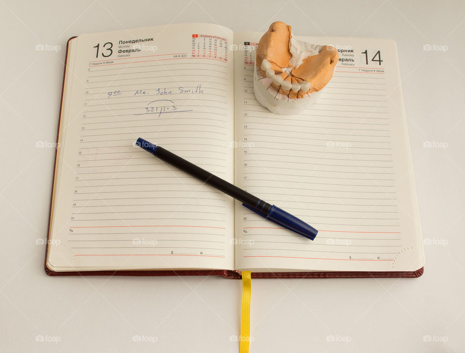 Dentist diary