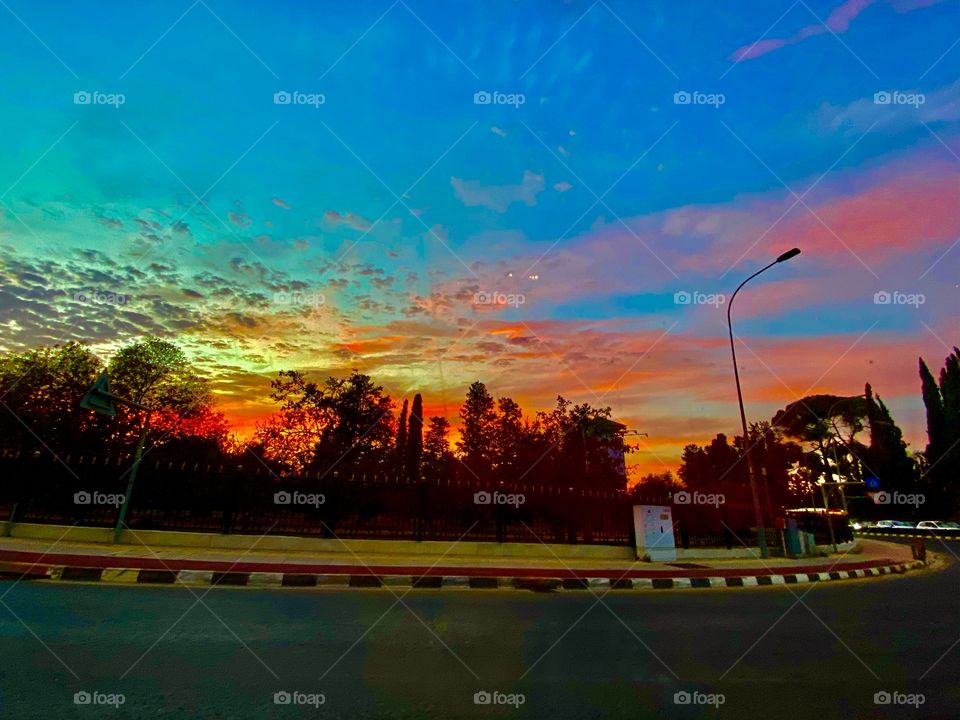 Nicosia Sky explosions Cyprus 30 October 2020