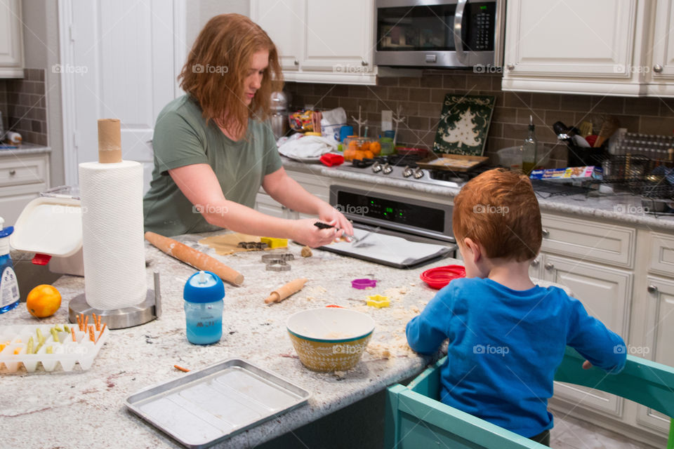 Cooking together