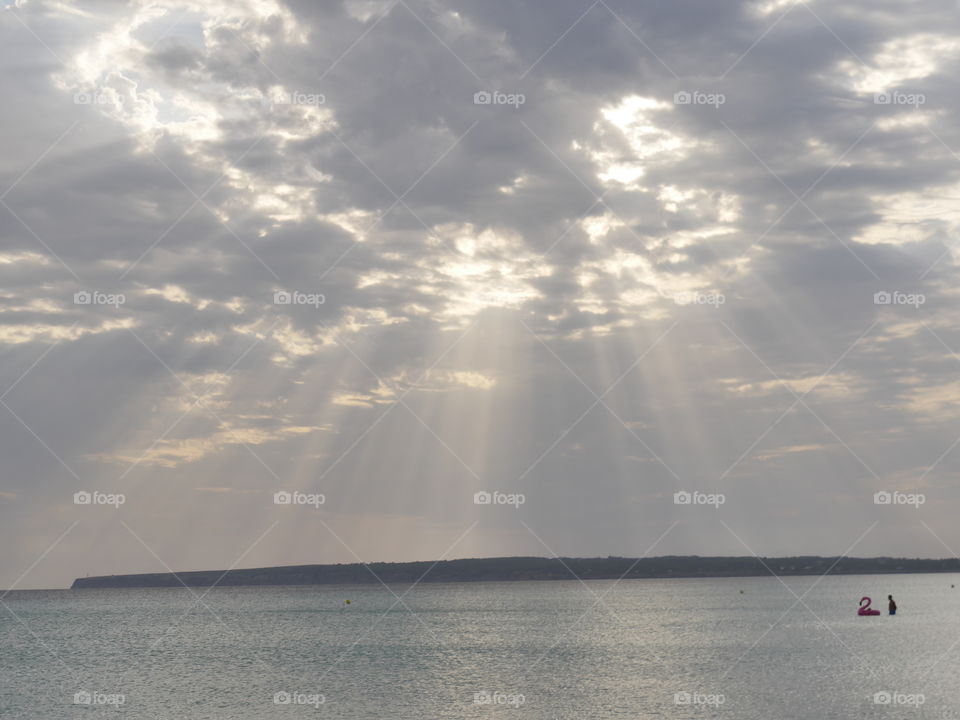 sun rays balearic islands