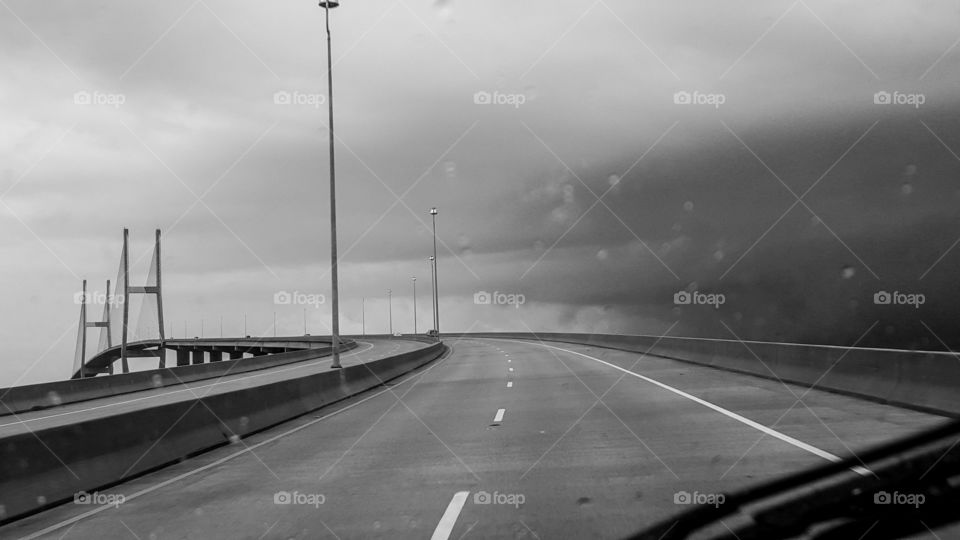 Sydney Lanier Bridge Brunswick Georgia U.S.A.