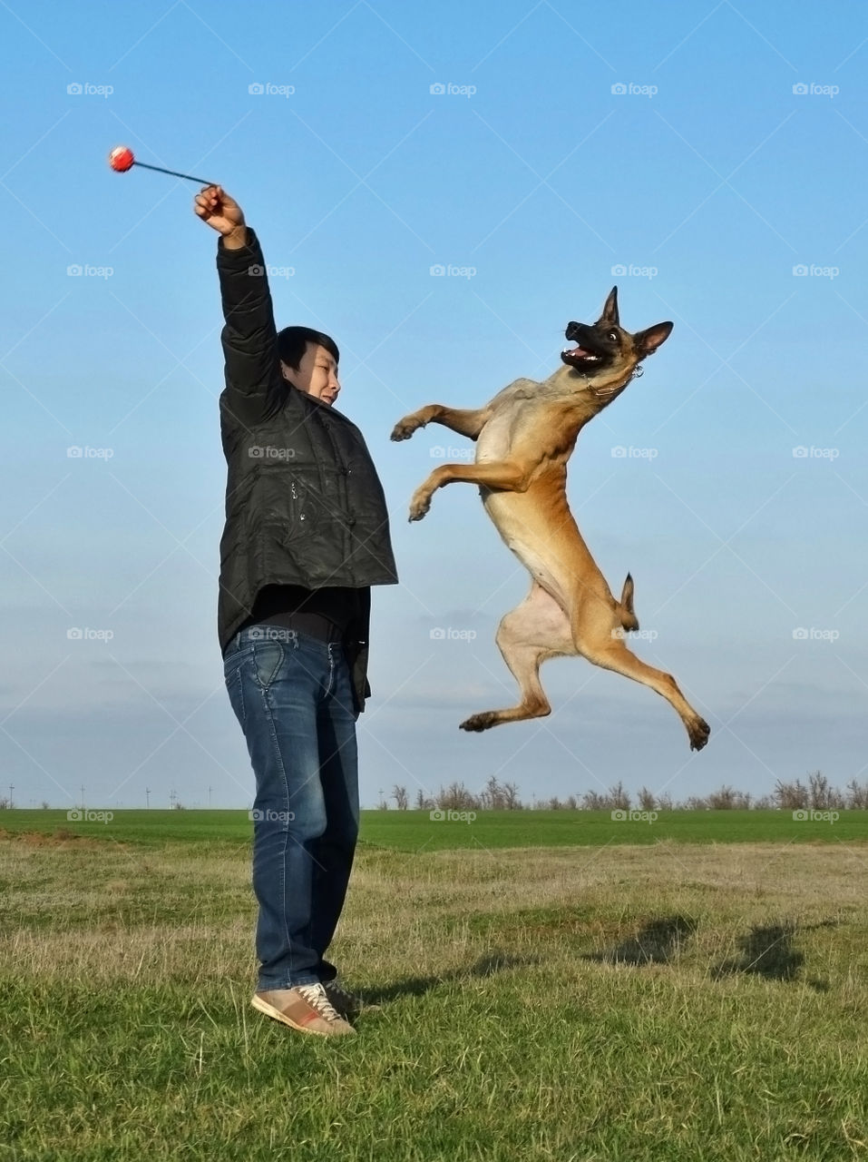 Happy jump