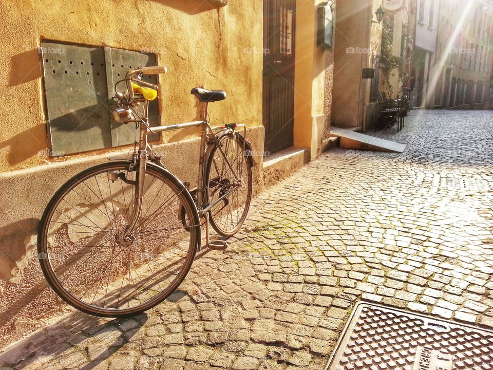 Bike in the sun