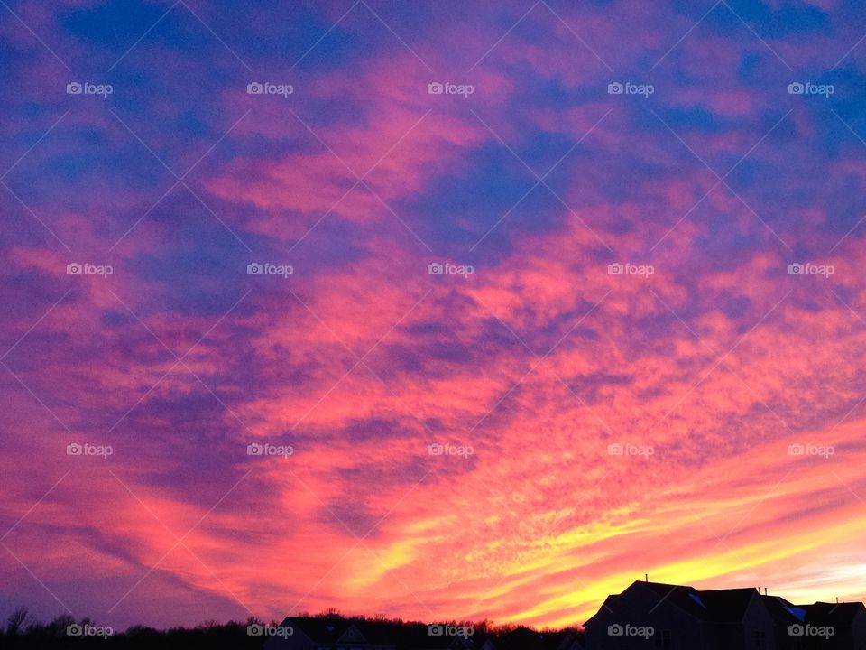 Sunset in Virginia