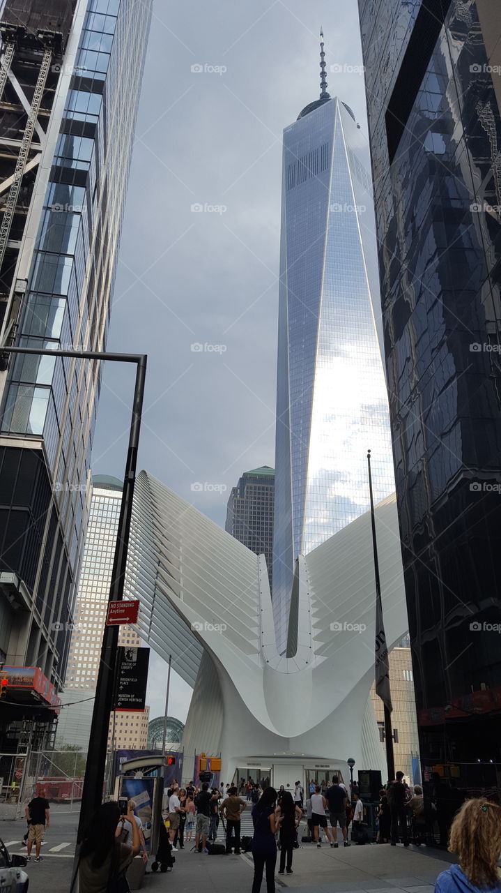 Oculus at World Trade Center,  Opened for Remberence of 9-11