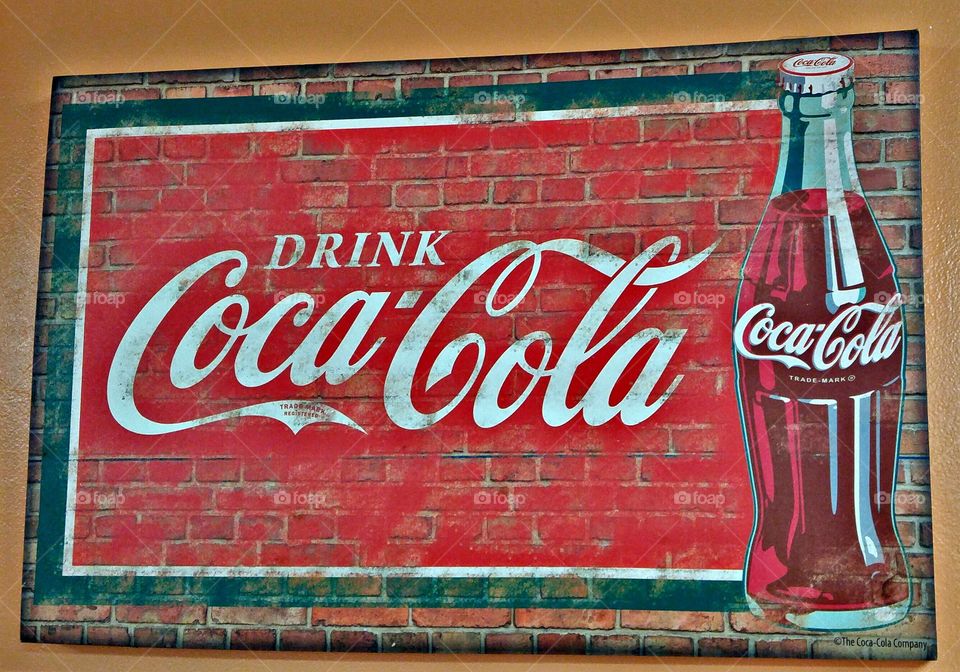 Coca Cola sign