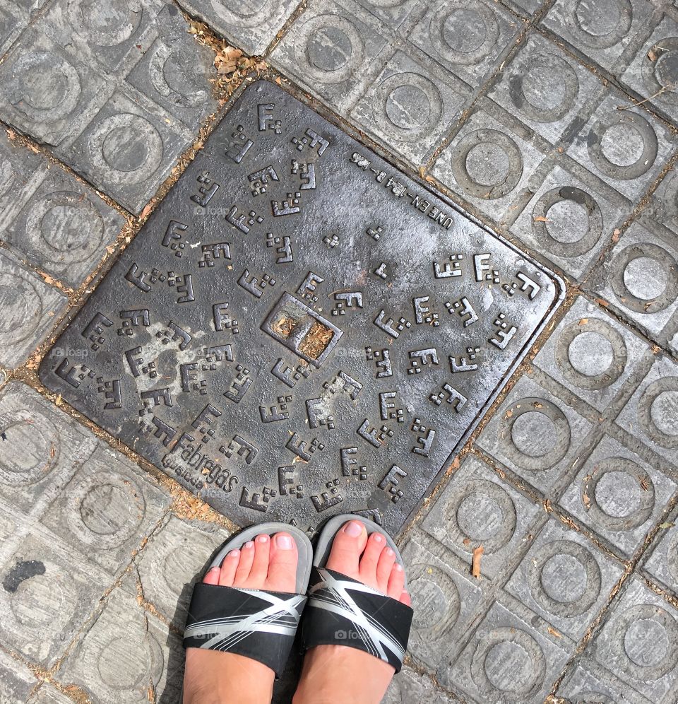 Walking tour of Barcelona 
