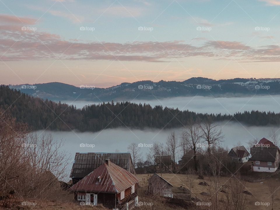 beautiful mountain view