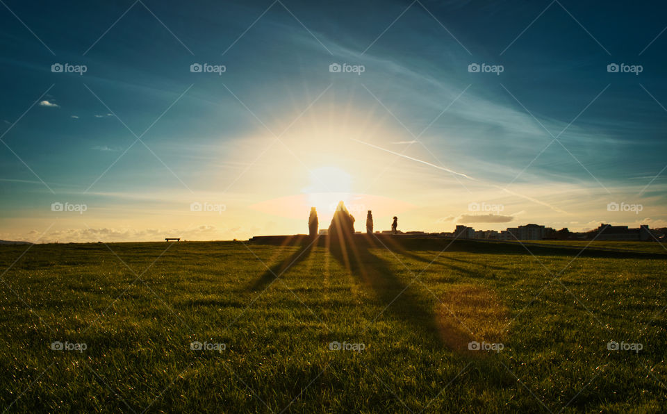 Sunset, Galway