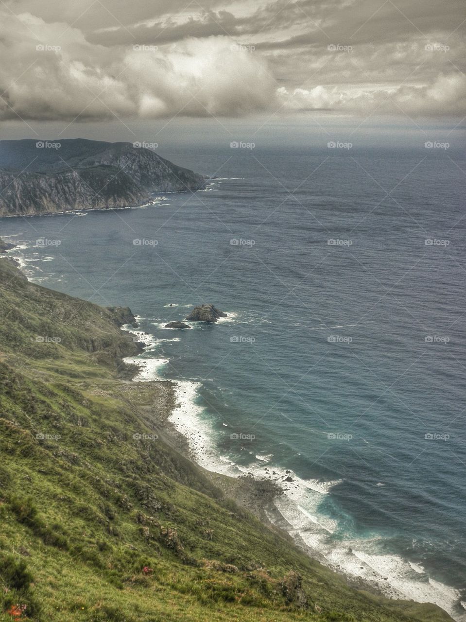 View from the cliffs