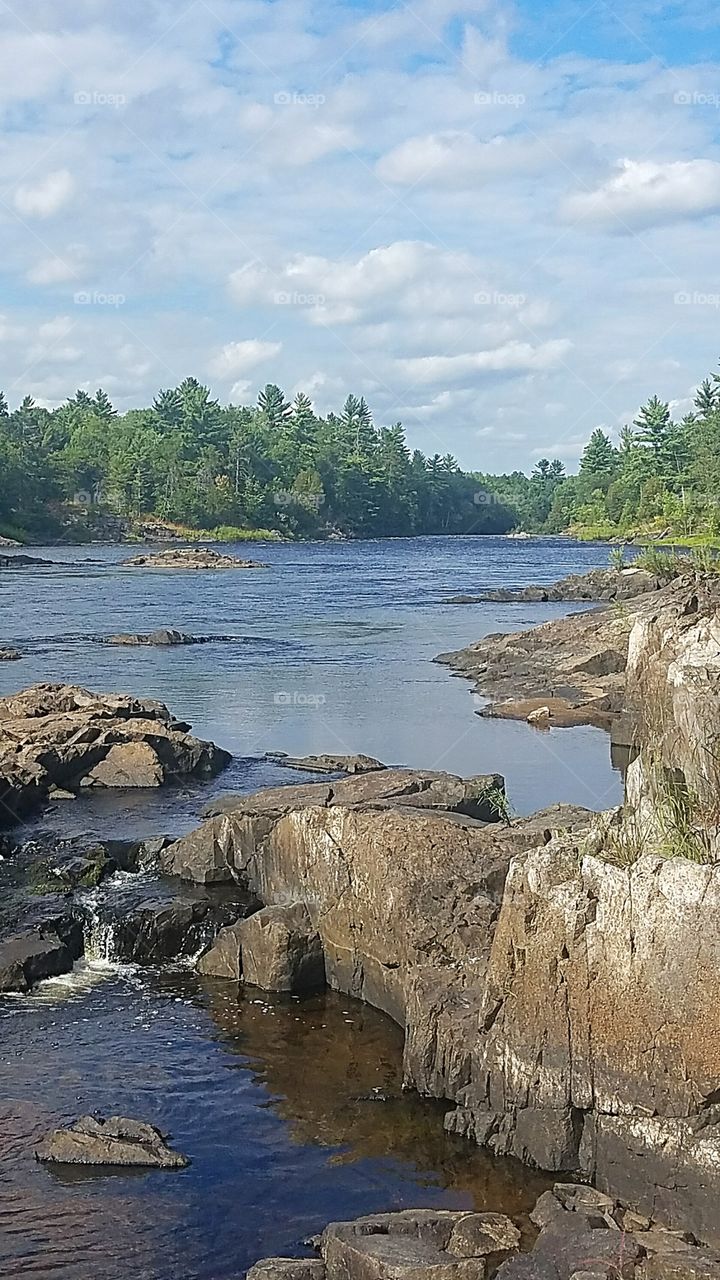Pemene Falls waterfall