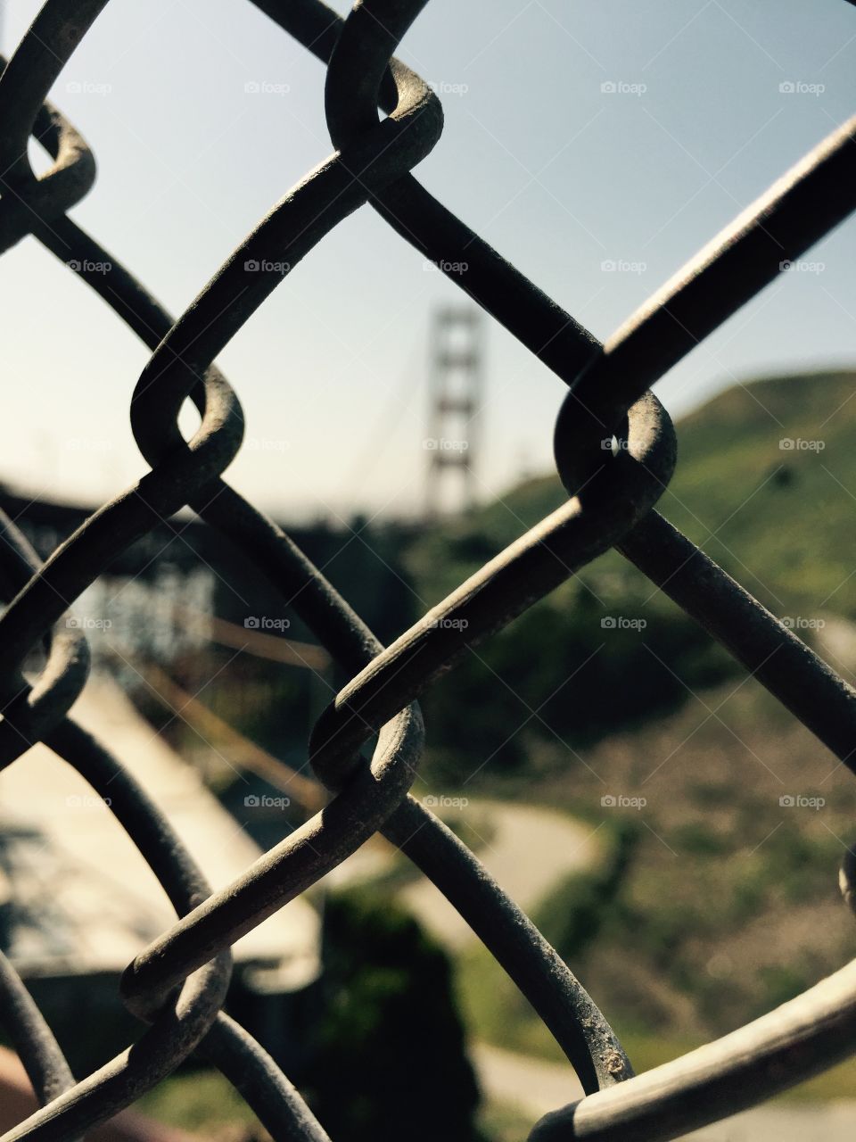Chained. Golden Gate Bridge