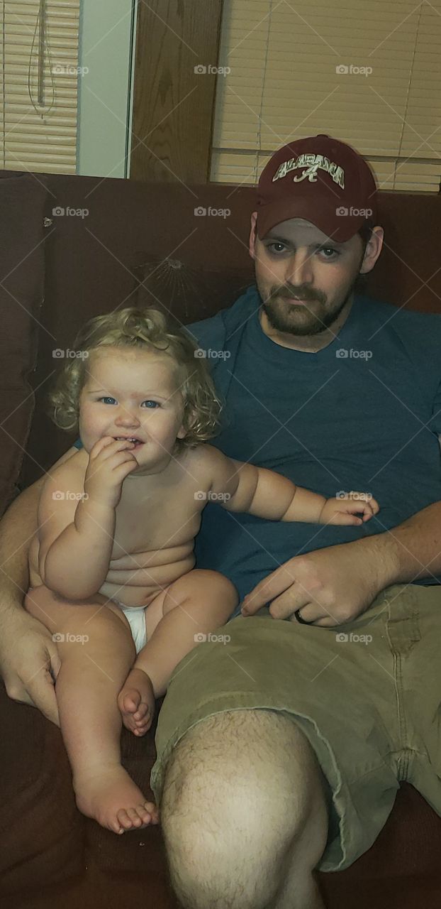 daddy and daughter