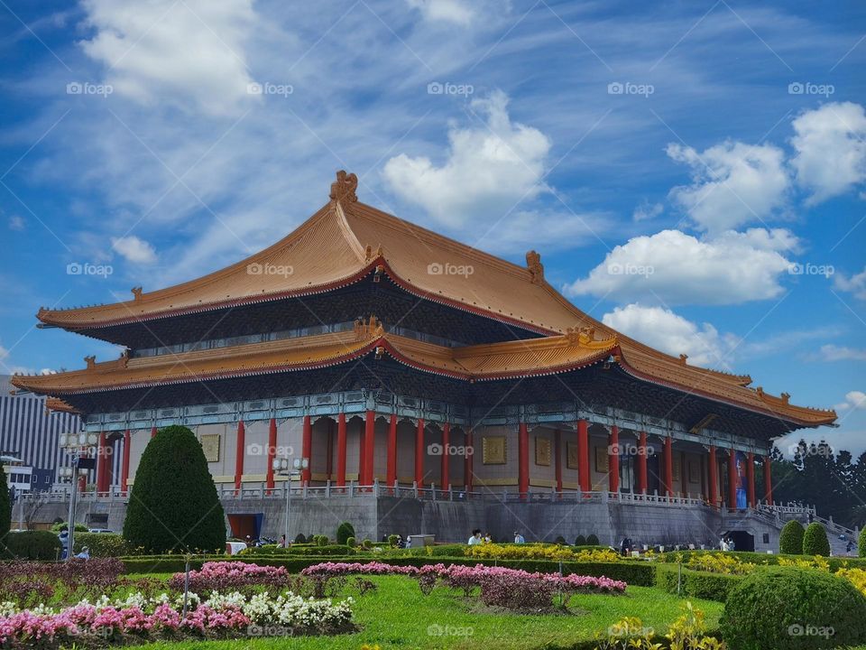 Beautiful sun yat-sen memorial hall