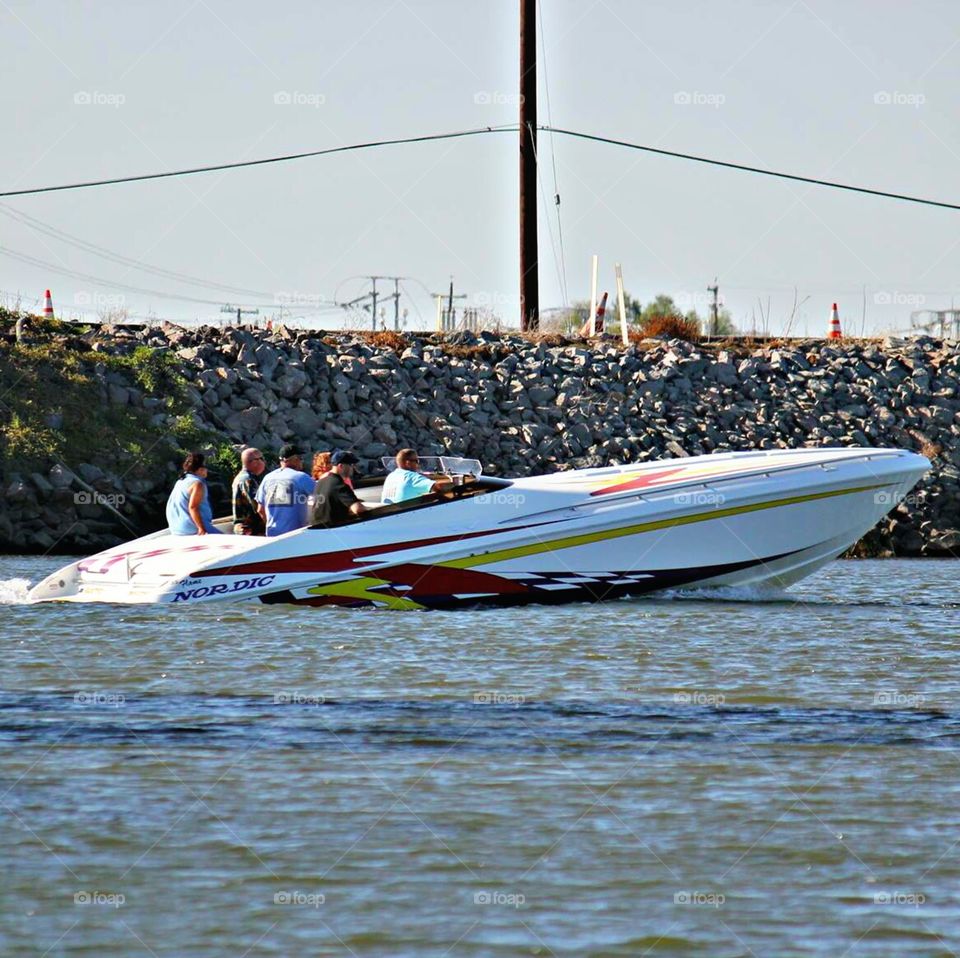 Race, Competition, Water Sports, Vehicle, Watercraft