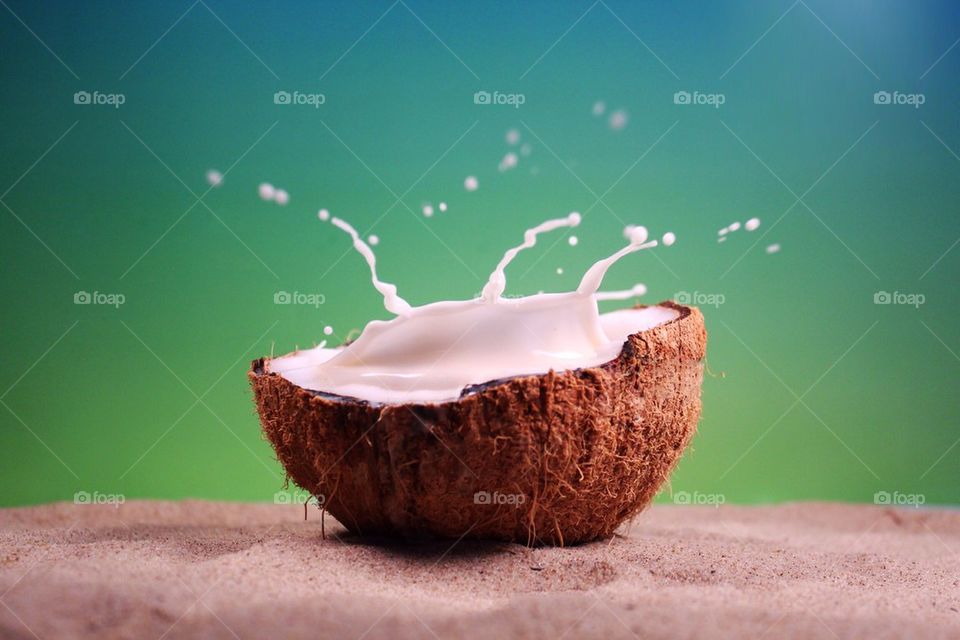 Coconut Milk Splash