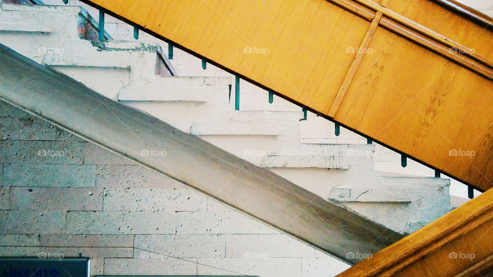 stairs in the building