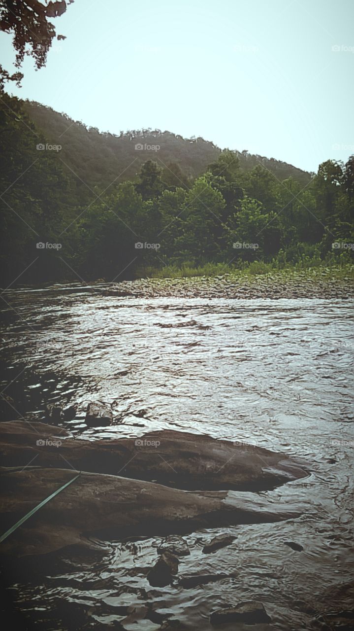 Untouched in both my work as well the natural beauty of this place.