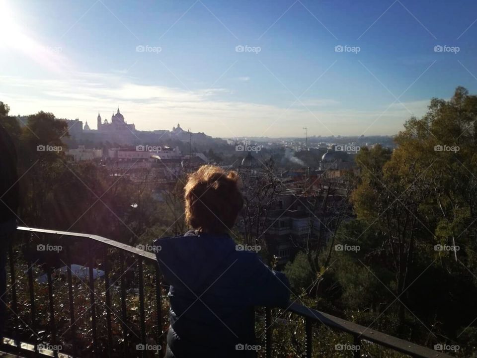 Vista da cidade de Madrid