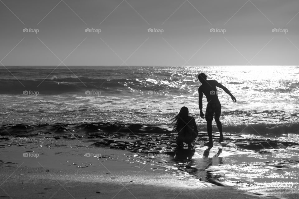 Silhouettes in San Diego 