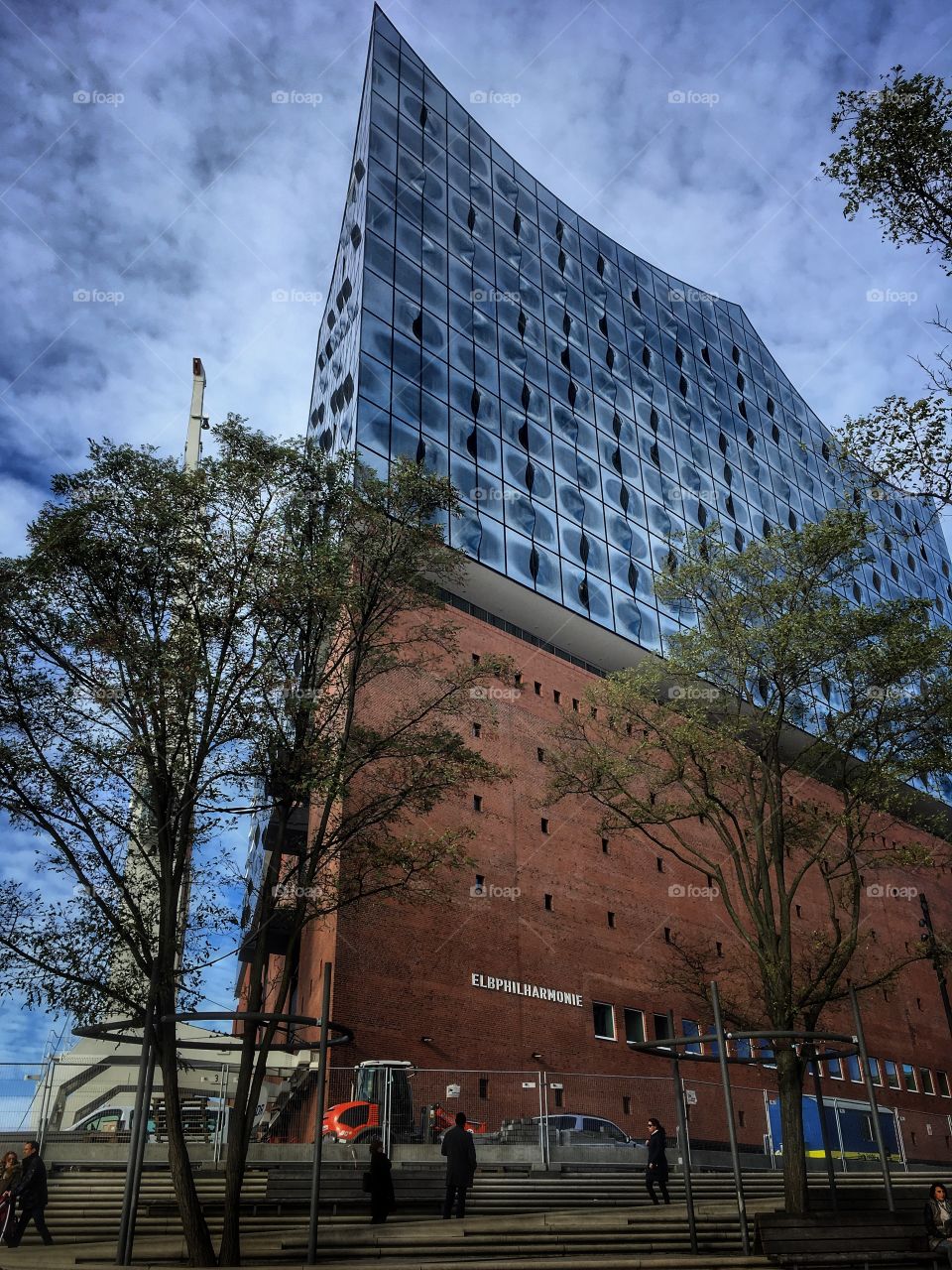 Hamburg. Elbphilharmonie  opens first concert 01/11/2017. Plaza opened its doors for the first time on Saturday 5.11.16