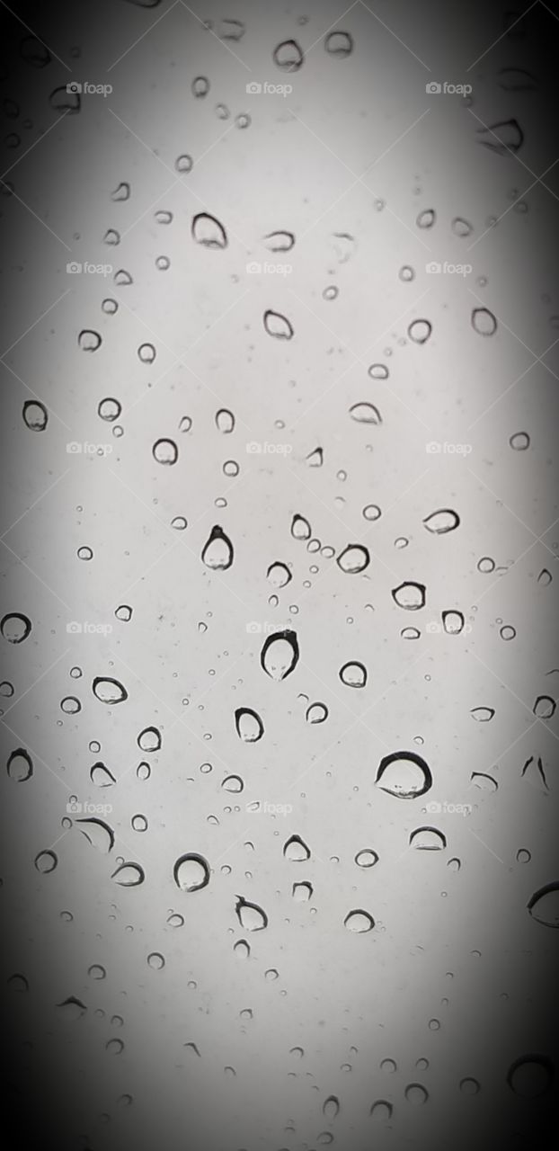 rainy drops window