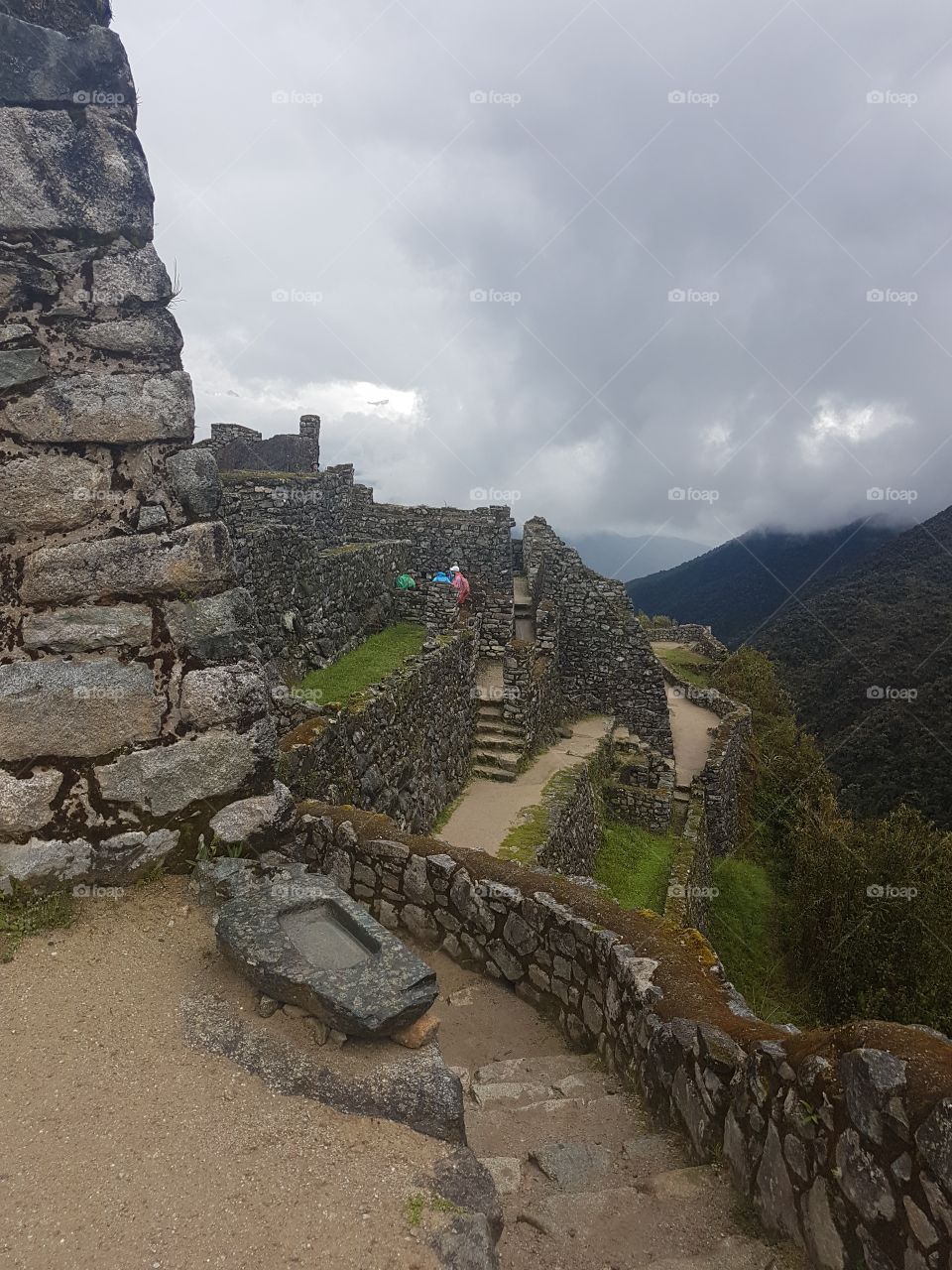 beautiful ruins of the Inkan Empire in Peru