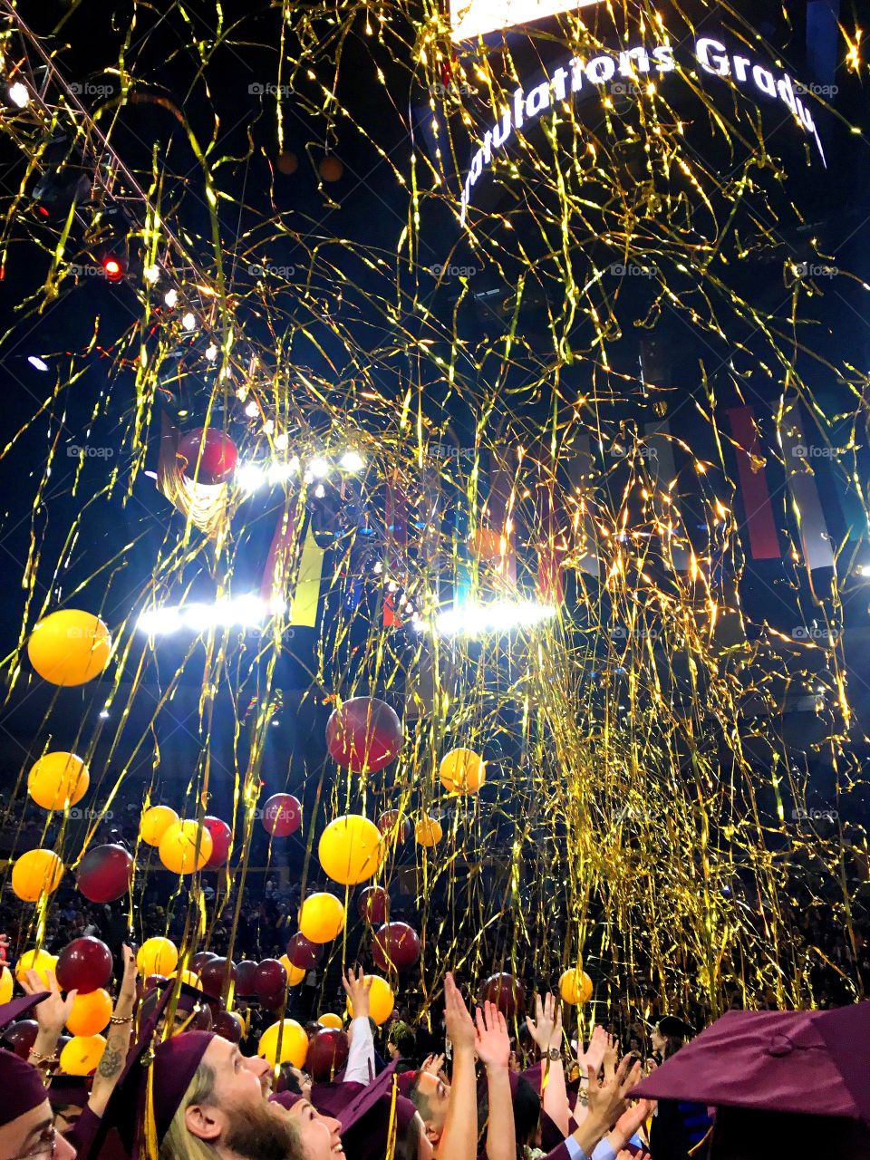 Celebrating graduation