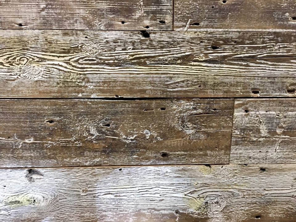 Wooden Planks with a lemon colour wash showing texture and wood grain