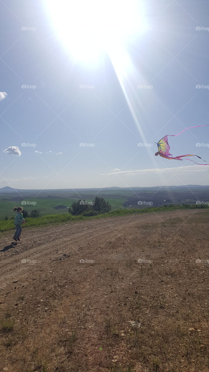 Flying Kites!