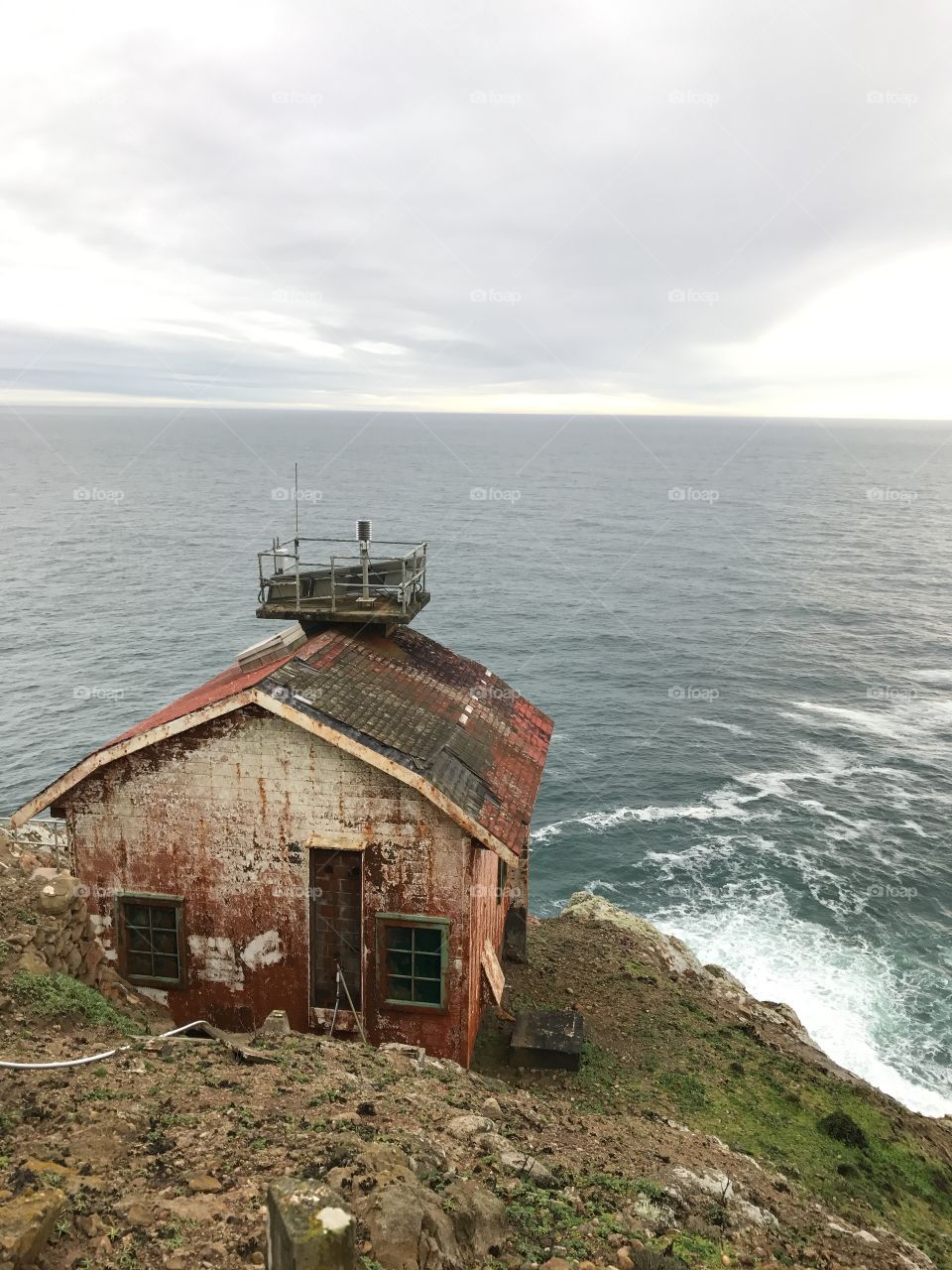 Rusted shack