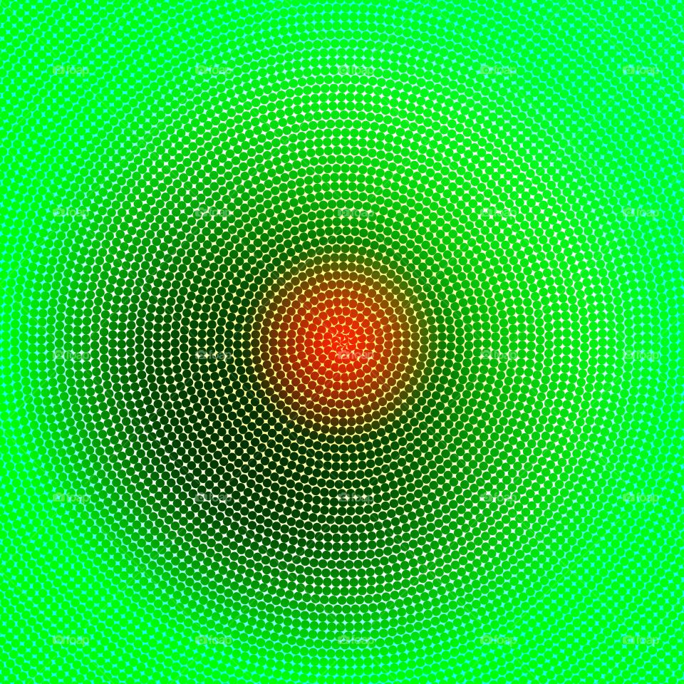 Colorful illusions design with dots high quality modern background